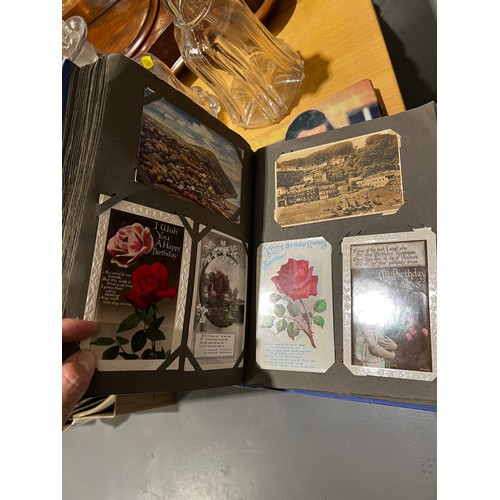 110 - 1 Victorian post card album