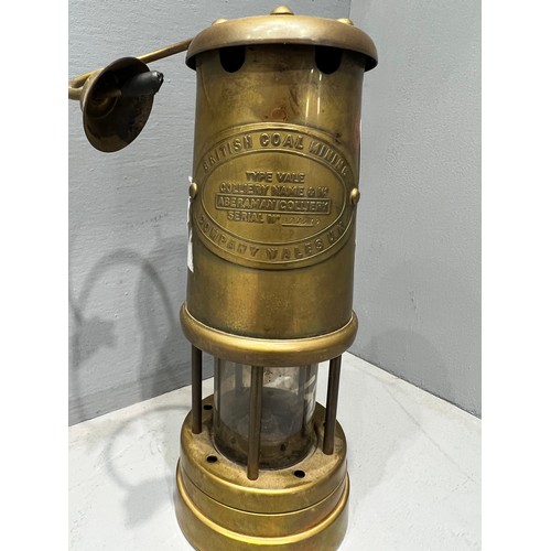 115 - Brass miners lamp