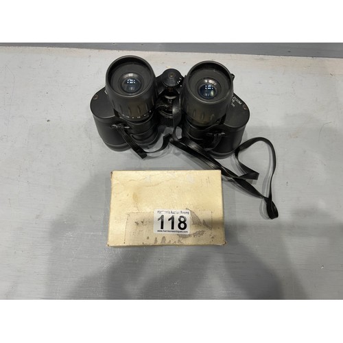 118 - 2 Pair binoculars