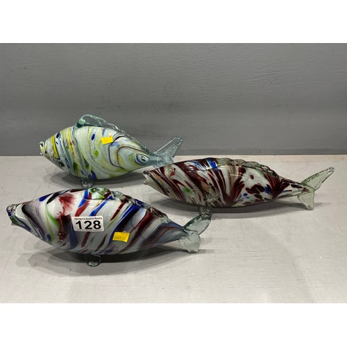 128 - 3 Glass fish