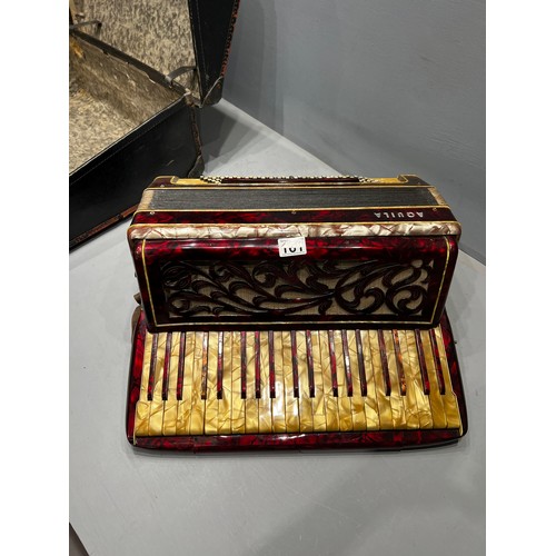 161 - Aquila accordion in case