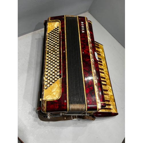 161 - Aquila accordion in case