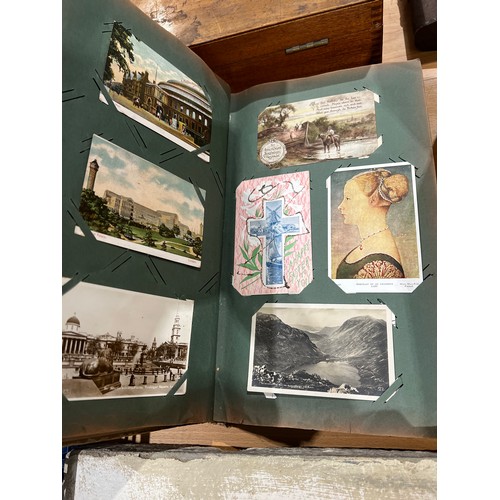 168 - Victorian post card album