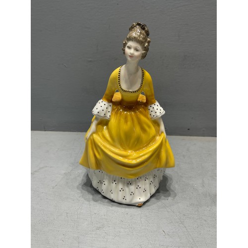 514 - Pair royal Doulton figures cotalie & Kirsty