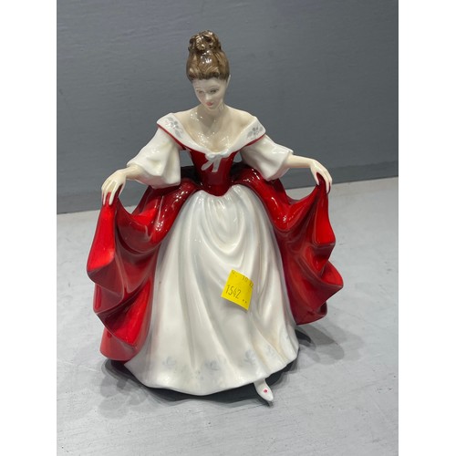 516 - Royal Doulton figure sartia + coal port figure my sweetheart