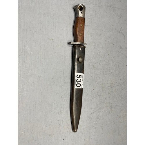 530 - Military knife in a bayonet