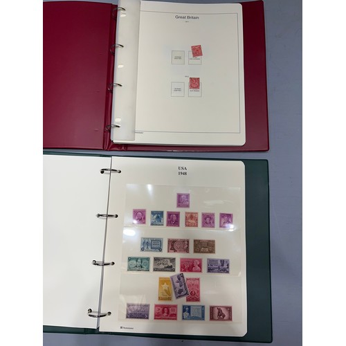 220 - 2 Stamp albums