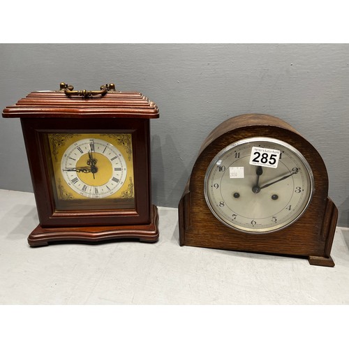 285 - 3 mantle clocks