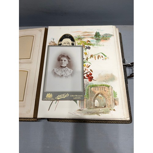 286 - Victorian photo album A/F