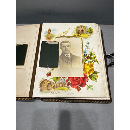 286 - Victorian photo album A/F