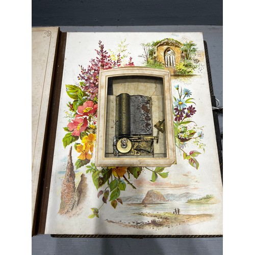 286 - Victorian photo album A/F