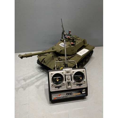 306 - Remote control m24 military tank