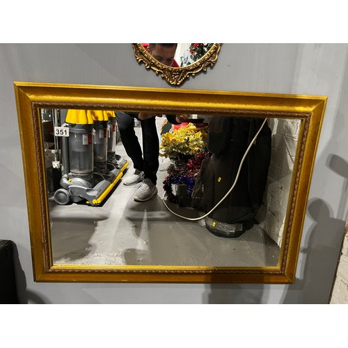 351 - Gilt frame mirror