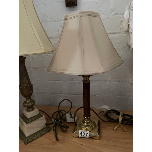 427 - 2 Table lamps