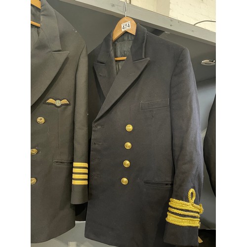 474 - 2 Military jackets from theatrical company