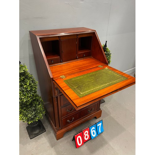 867 - inlaid writing bureau