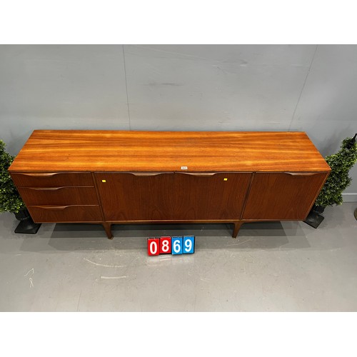 869 - McIntosh mid century teak sideboard