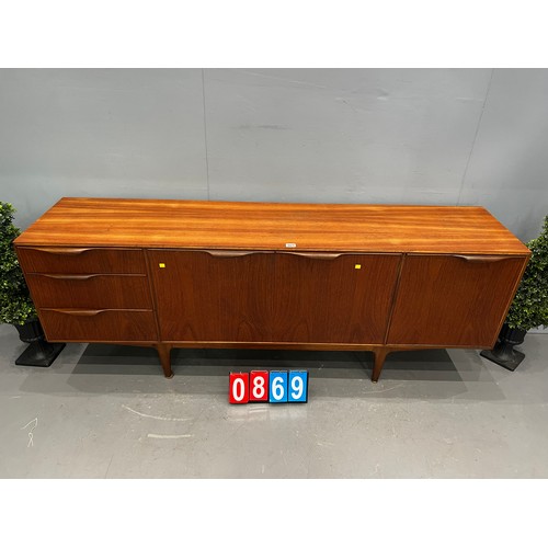 869 - McIntosh mid century teak sideboard