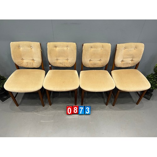 873 - 4x McIntosh chairs