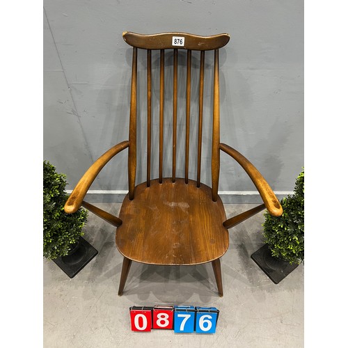 876 - Ercol goldsmith carver chair