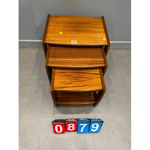 879 - Danish mid century nest of tables