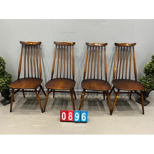 896 - 4x Goldsmith ercol chairs