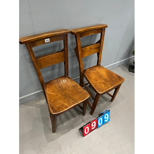 909 - 2 Chapple chairs