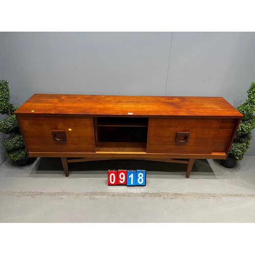 918 - Mid century sliding door sideboard