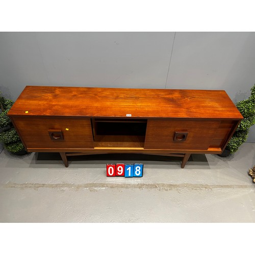 918 - Mid century sliding door sideboard