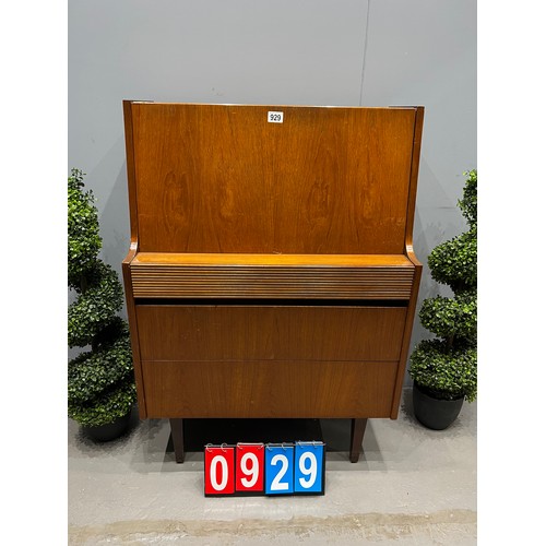 929 - Elliot's of Newbury mid century teak bureau