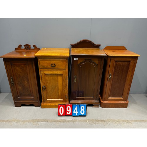 948 - 4x pot cupboards