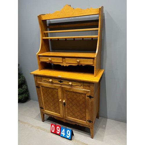 949 - Liberties style slid oak dresser/sideboard