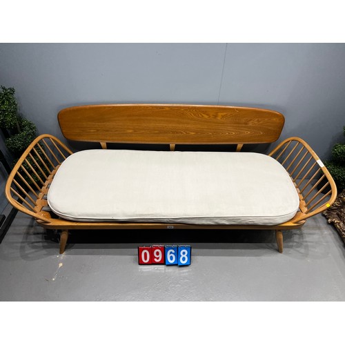 968 - Blonde ercol day bed clean