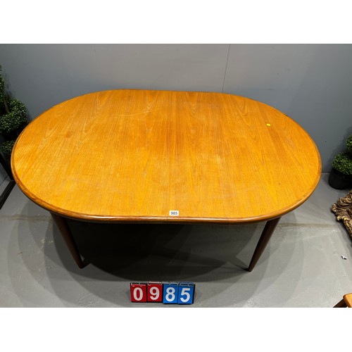 985 - G -Plan dining table