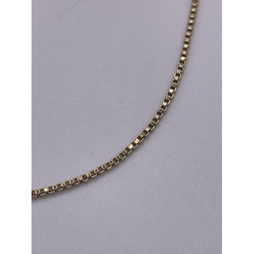 573 - 9ct Gold neck chain 24