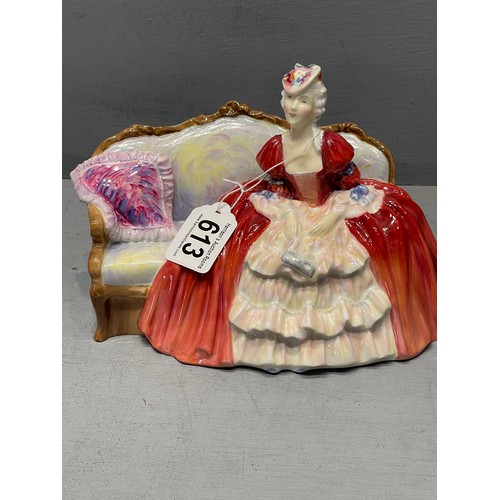 613 - Royal Doulton figure belle of the ball