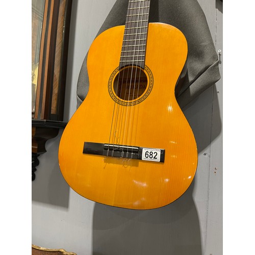 682 - Classical guitar in bag