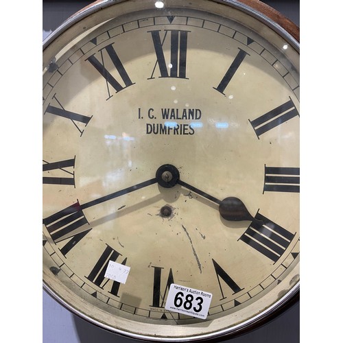 683 - Railway/school wall clock