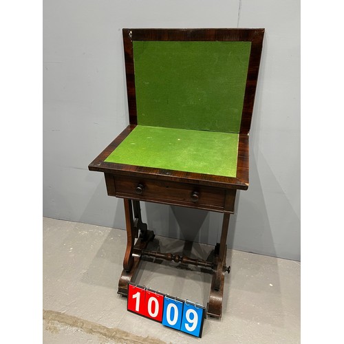 1009 - Victorian rosewood work table