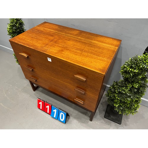 1110 - G-plan quadrille tall boy chest of drawers