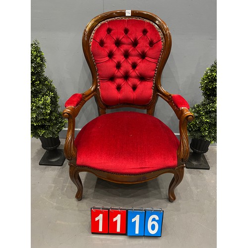 1116 - French bedroom chair