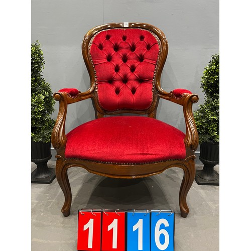 1116 - French bedroom chair