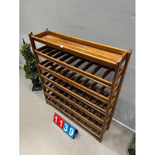 1139 - Vintage French wine rack