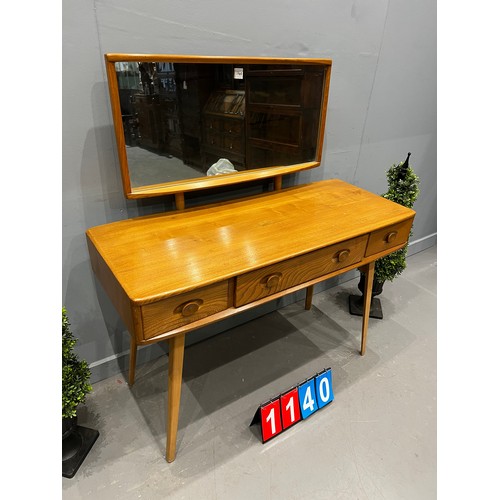 1140 - Ercol blonde dressing table rare model