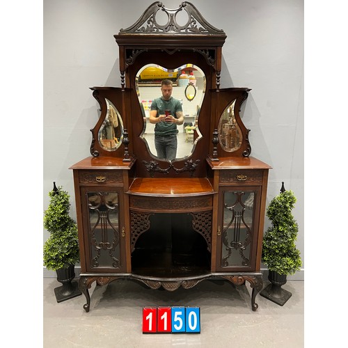 1150 - Victorian mahogany empire cabinet