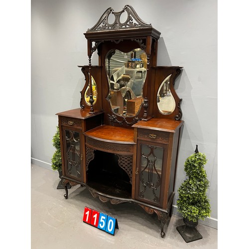 1150 - Victorian mahogany empire cabinet