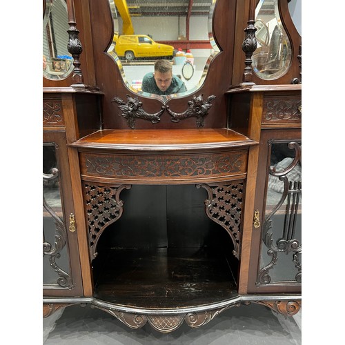 1150 - Victorian mahogany empire cabinet