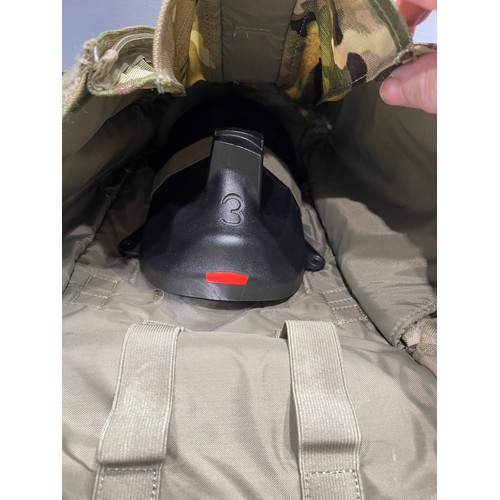 12 - Gas mask + back pack