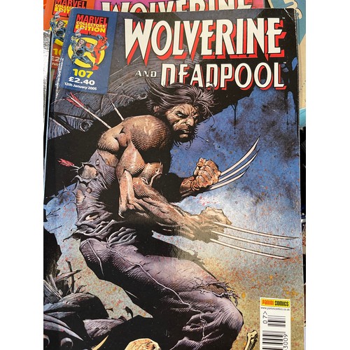 49 - Wolverine comics approx 49