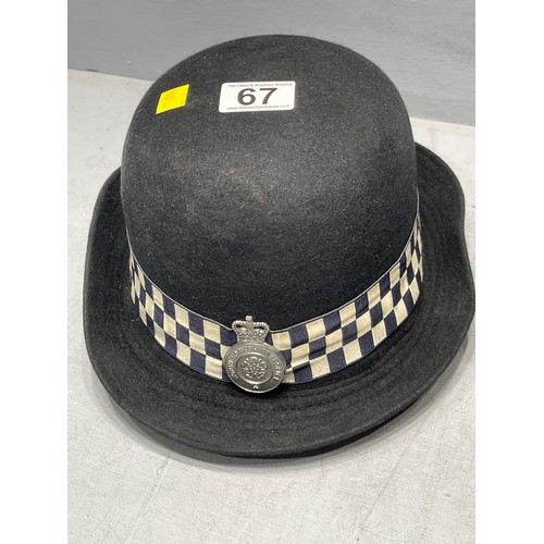 67 - Lady's police hat kristy's london 7.5